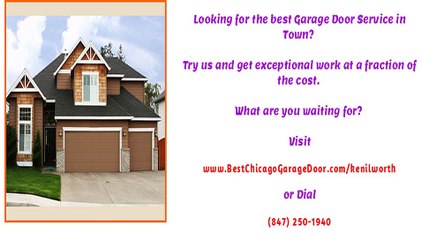 Kenilworth, IL Professional Garage Door Repair