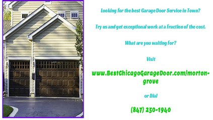Morton Grove, IL Garage Door Repairs, Service and Installations