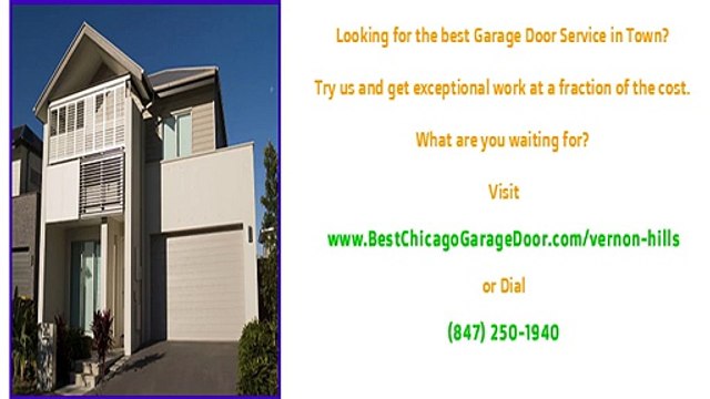 Garage Door Repairs, Service and Installations in Vernon Hills, IL