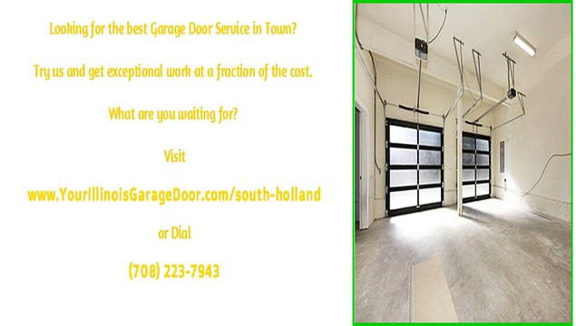 Garage Door Repairs, Service and Installations in South Holland, IL
