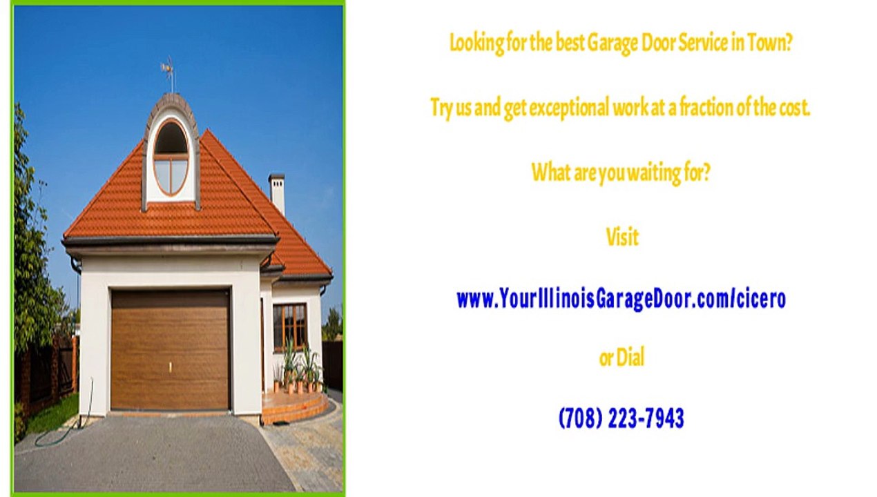 Cicero, IL Garage Door Repair Services