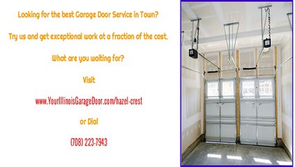 Professional Garage Door Repair in Hazel Crest, IL