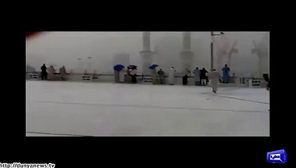 Rain At Holy Kaaba Exclusive Rare & Prestigious Rain Video