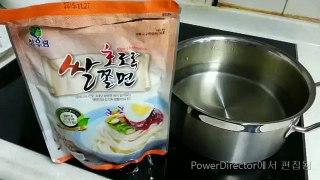 how to make instant jjolmyeon from Sandoll Favorite Food