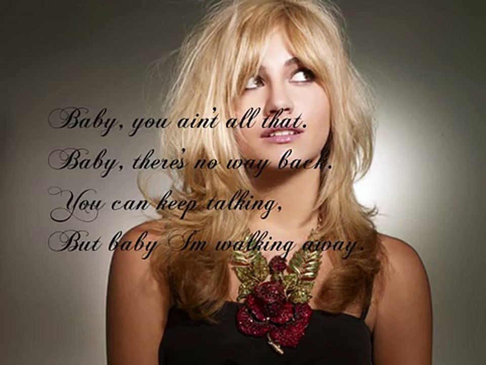 Cry Me Out - Pixie Lott (Lyrics)