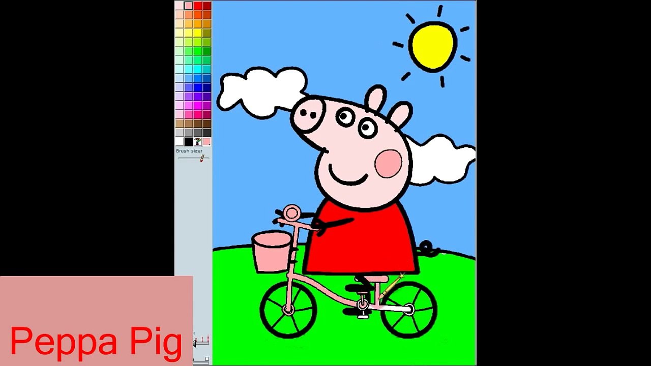 NickJr. Peppa Pig Coloring Pages Coloring Book 2 - Free Online Games Peppa Pig Games