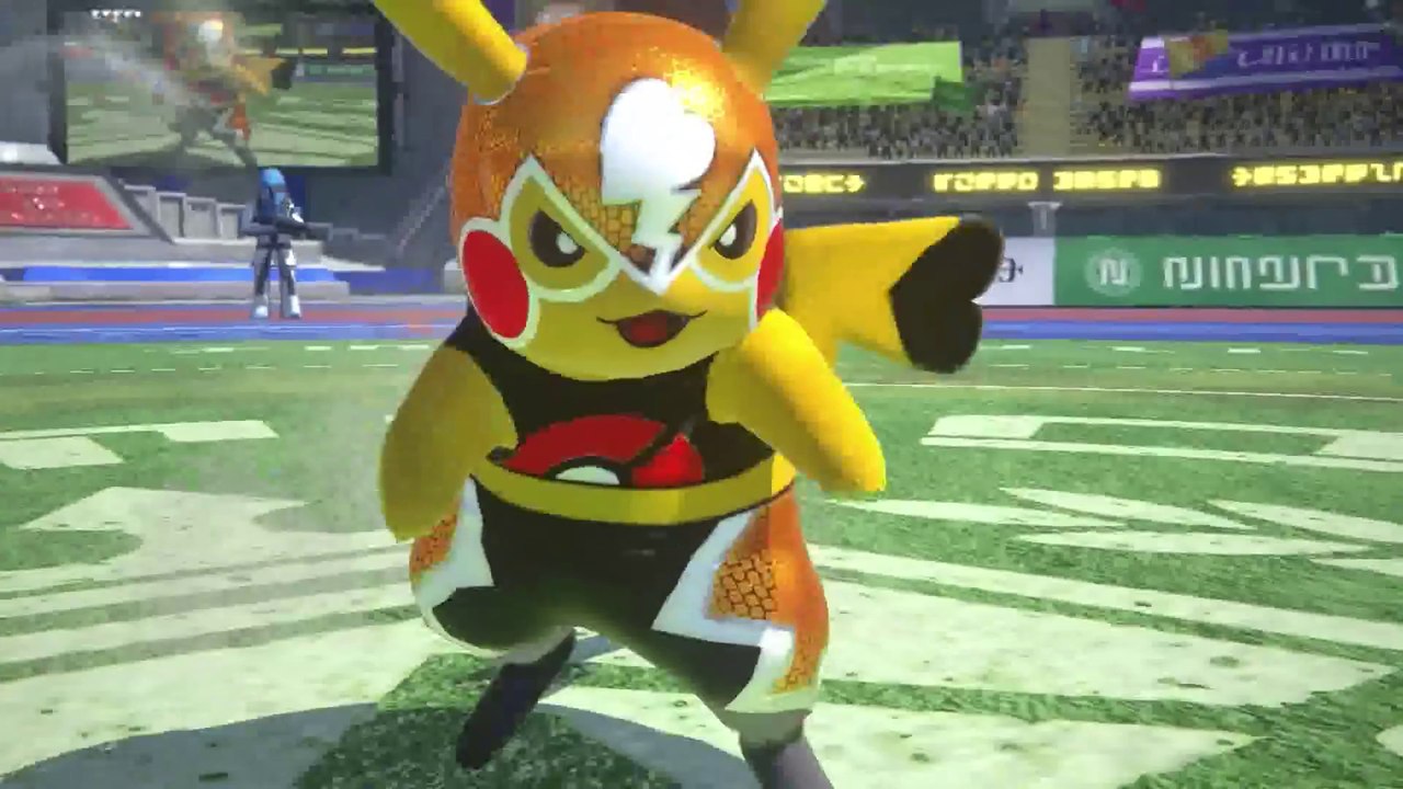 Pokkén Tournament - Trailer Pikachu Libre
