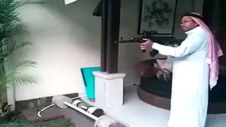 Funny Arab Gun Shooting