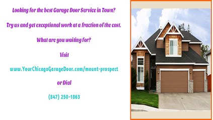 Mount Prospect, IL Professional Garage Door Repair