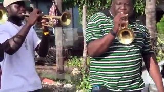 Jamaican Band Playing Gospel songs