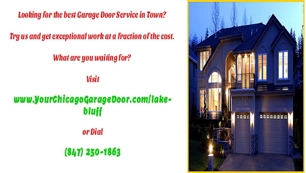 Garage Door Repair Services in Lake Bluff, IL