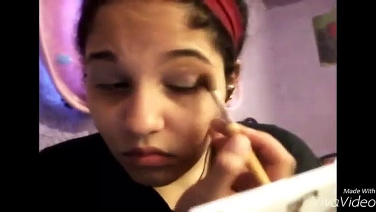 Doing my makeup for church !(Not a tutorial)