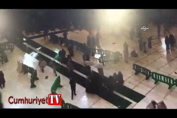 Kâbe'deki vinç faciasından yeni görüntüler ortaya çıktı