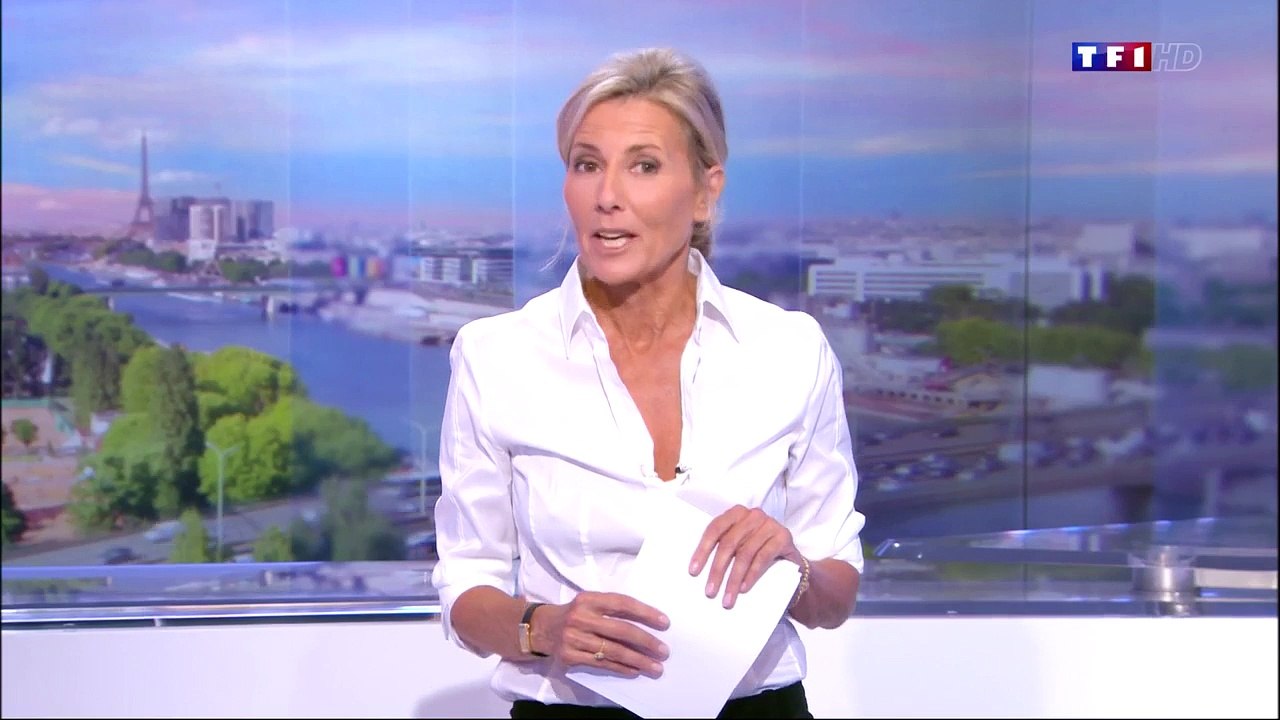 Les adieux de Claire Chazal lors de son dernier JT sur TF1