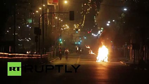 Chile- Clashes erupt in Santiago on 42nd anniversary of Pinochet military coup