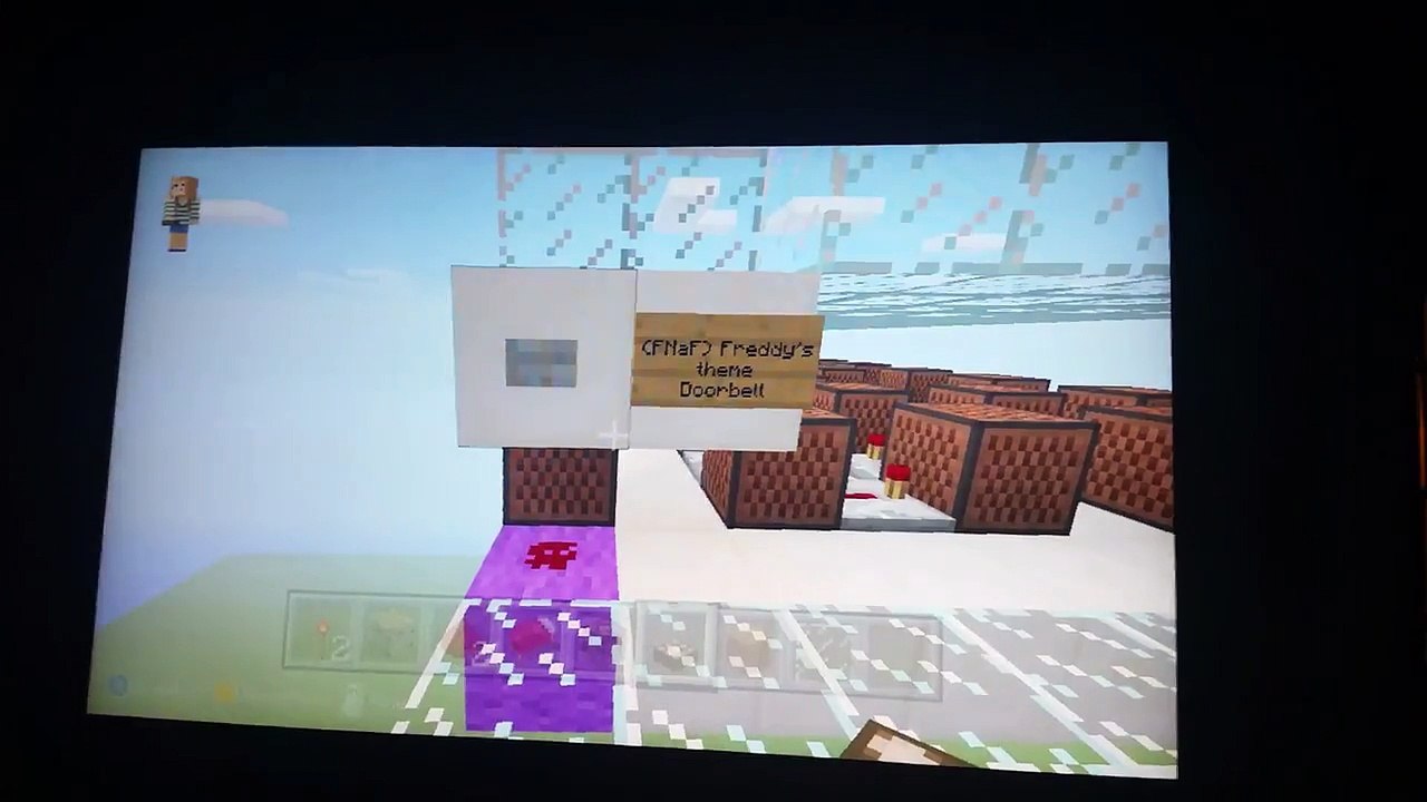 FNaF Freddy's Theme Doorbell Minecraft