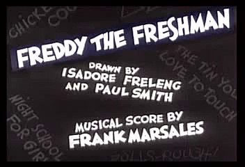 Public Domain - Freddy the Freshman Cartoon