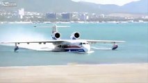 LiveLeak - Beriev-200 unique firefighting aircraft