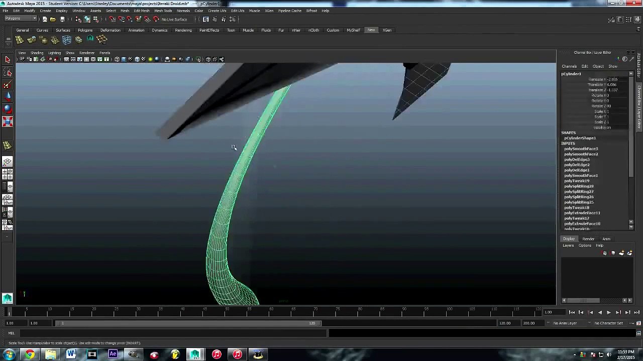 Iteraki Droid - Speed 3D Model Timelapse