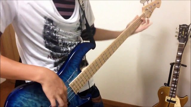 【フェアリーテイル Fairy Tail OP】ベース弾いてみた。【NEVER END TALE】