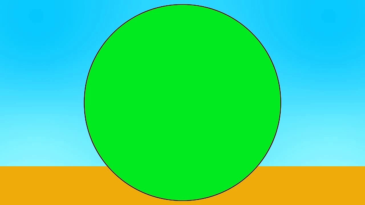 Геометрия для детей Плоские геометрические фигуры  Ч  1   развивающие мультфильмы для детей