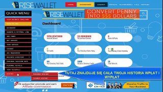RiseWallet Video - How to Earn Money and Proof Tutorial Review