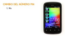 Tutorial HTC Explorer Cambio de PIN - Jazztel