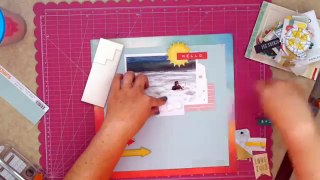 Scrapbook Process Video: Summer Fun