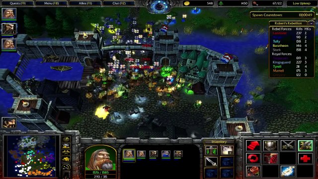 Roberts Rebellion Warcraft III Custom Map