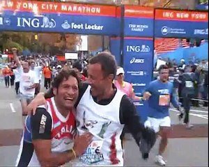 WITHOUT LEG AND WITH FOOT OPERATED, ATTEMPTS EXPLOIT AT MARATHON