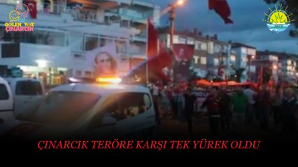 Çınarcık Şehitlerimiz İçin Tek Yürek