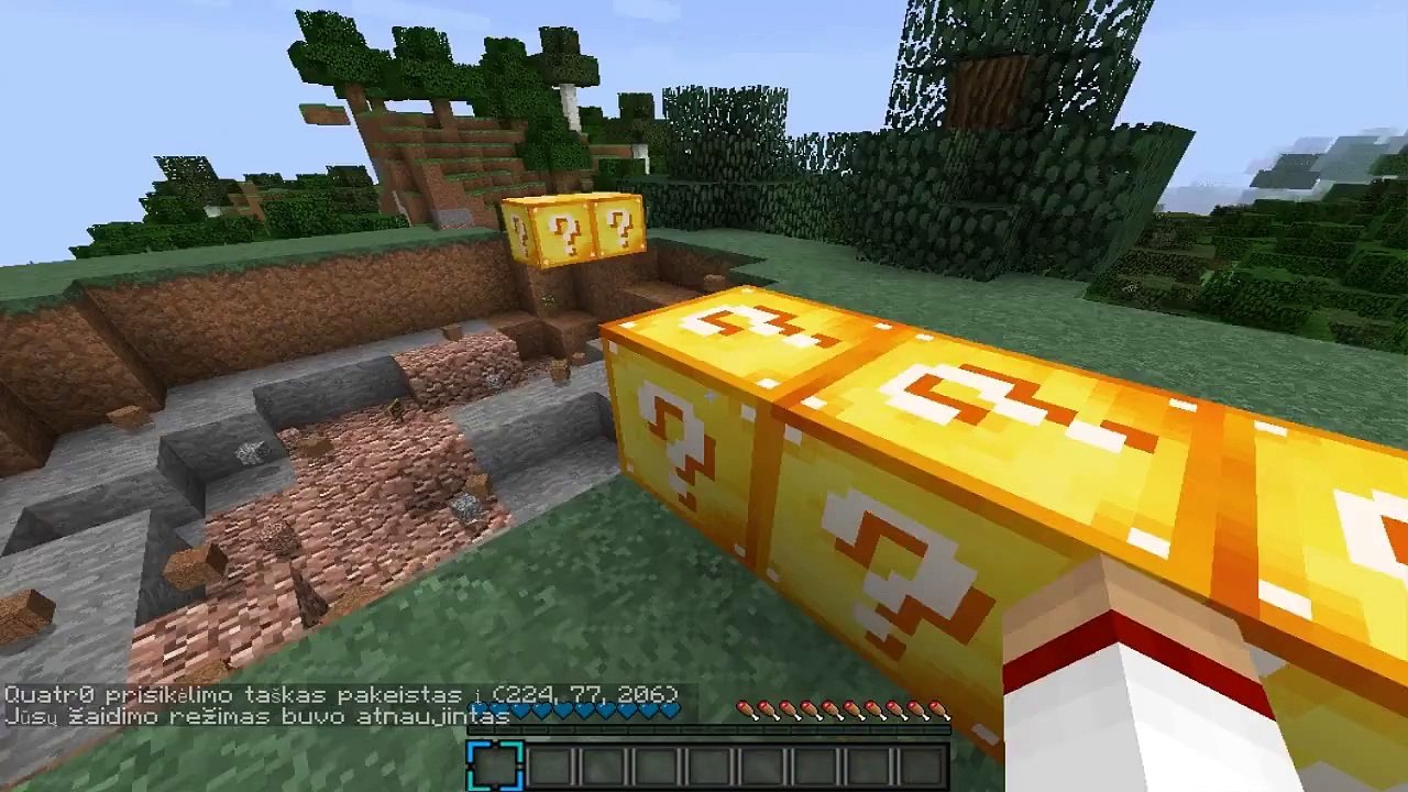 Minecraft. Lucky Block 1# [Lietuviškai]