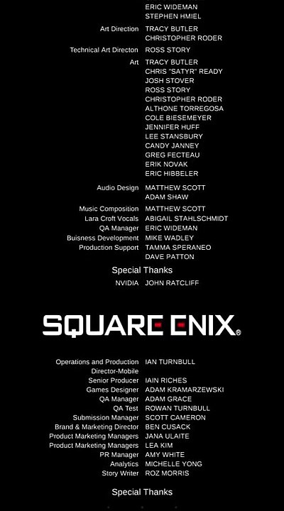 Lara Croft: Relic Run (Credits) (Android)