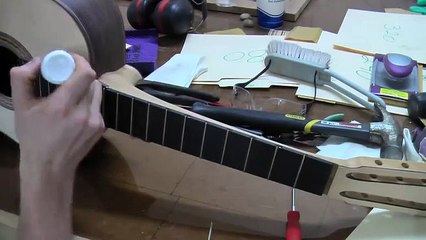 Build a Guitar, Part 11, Detailing the Neck