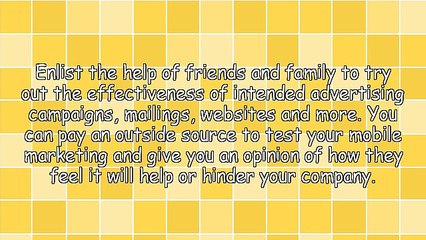 Great Mobile Marketing Advice To Build Up Your Business