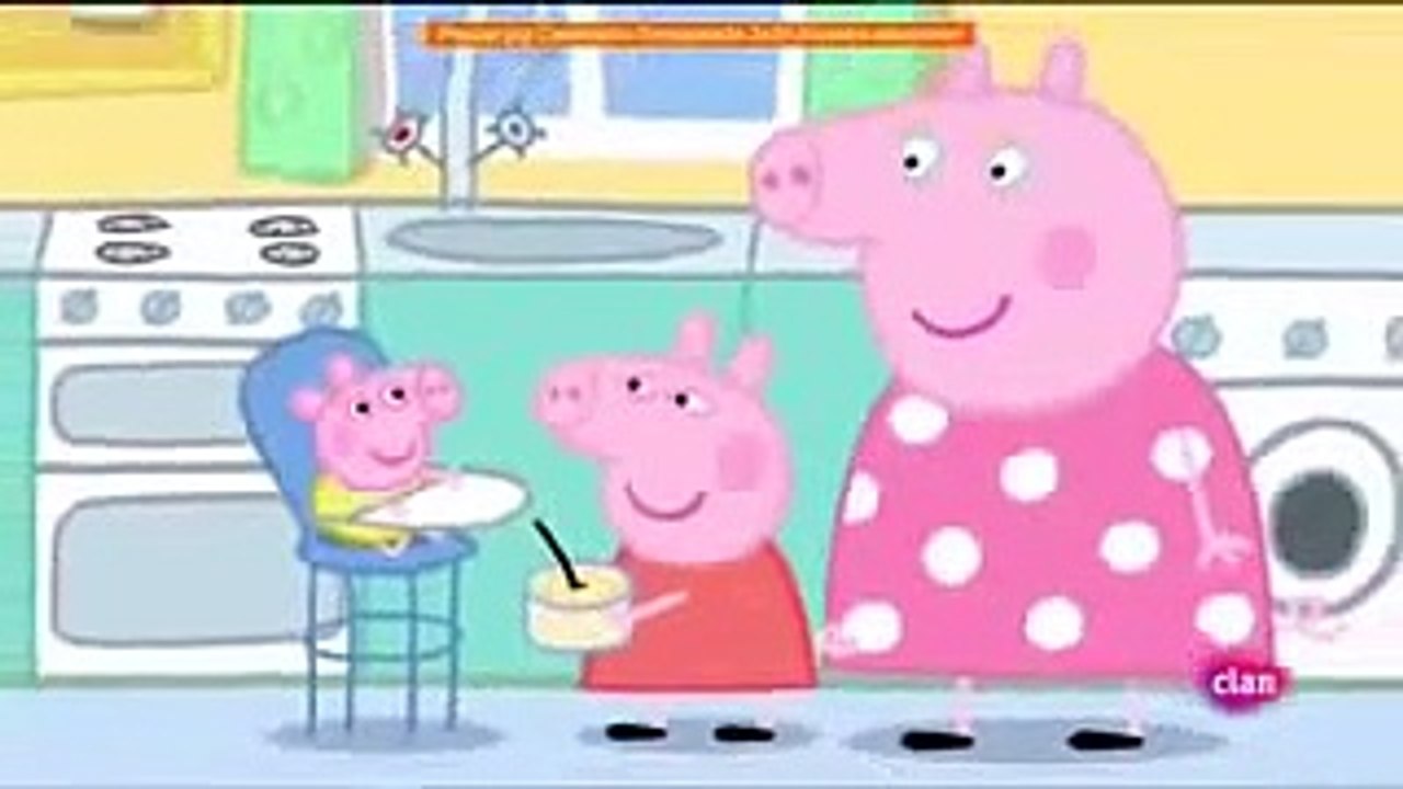Peppa pig Castellano Temporada 3x35 El bebe alexander