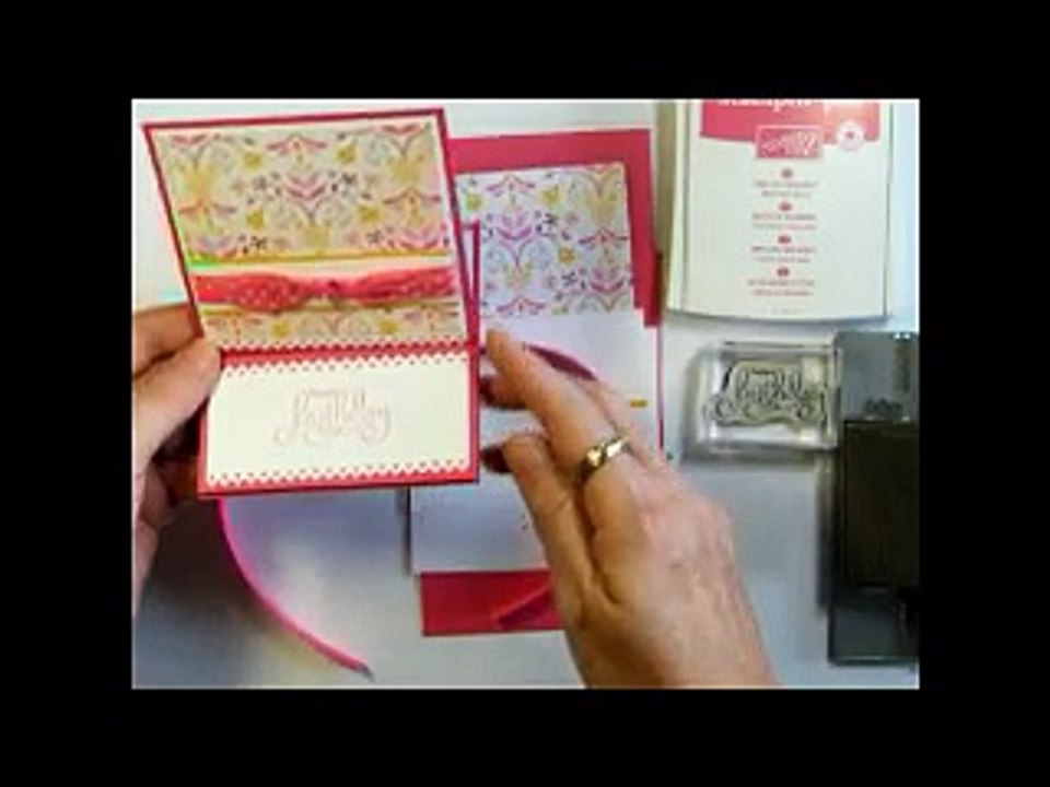 Well Scripted - Happy Birthday Easel Card