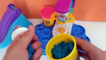Peppa pig play doh factory play doh ice cream sets surprise eggs spiderman toys