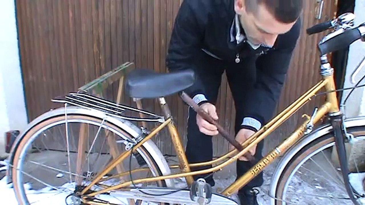 street trial vintage ladies bike mickael dupont