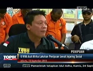 6 WNA Asal Afrika Lakukan Penipuan Lewat Jejaring Sosial