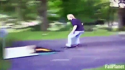 En komik trambolin kazalar