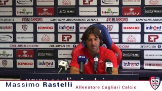 Conferenza Stampa Massimo Rastelli 08/08/15 | Cagliari Calcio