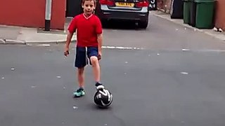 My Slovakian friends doing football tricks