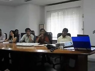 Preeti Chadwick conducting a Communication Skills Workshop