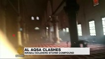 Al Aqsa clashes: Israeli soldiers storm compound