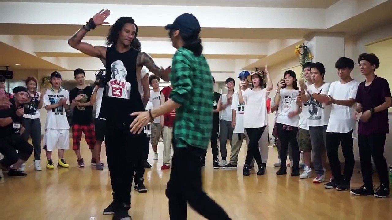 Les Twins 2015 at Workshop in Kyoto, Dance Freestyle  | August 2 2015, Japan