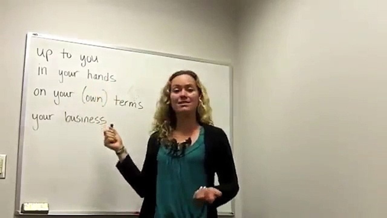 Whose Responsibility is it Business English Idioms for the Workplace