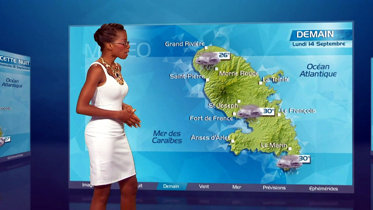 Le Bulletin Météo du Dimanche 13 Septembre 2015