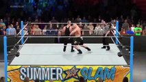 Brock Lesnar Vs The Undertaker Summerslam Wwe 2k15 Simulation-1