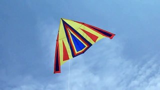 Crimson Delta Light Wind Kite by Passionkites.com